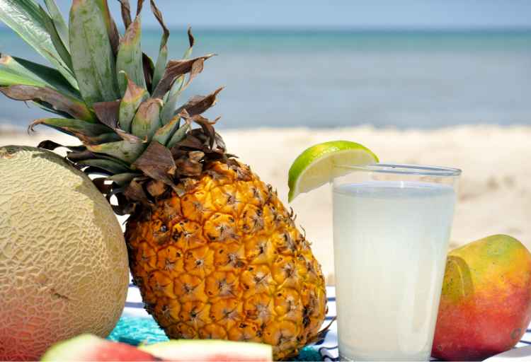 how to make pineapple mango lemonade