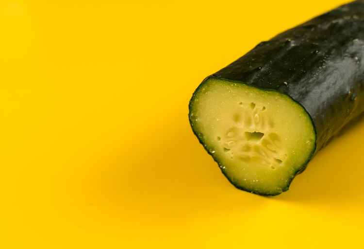 is a cucumber bad when it turns yellow inside